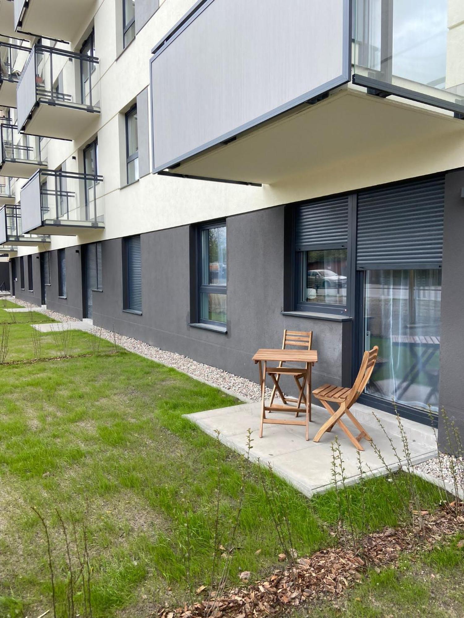 Blisko Morza Apartament Z Ogrodem Gdańsk Exteriör bild